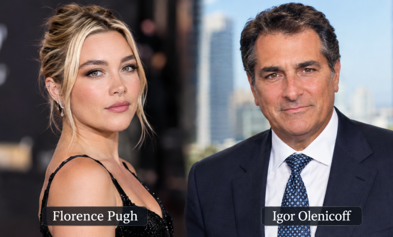 Florence Pugh and Igor Olenicoff
