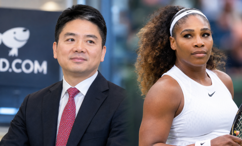 richard liu and serena williams