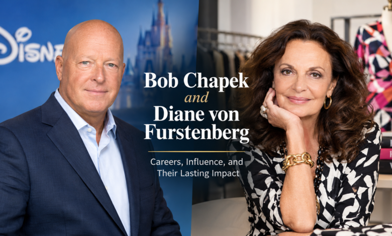 bob chapek and diane von furstenberg