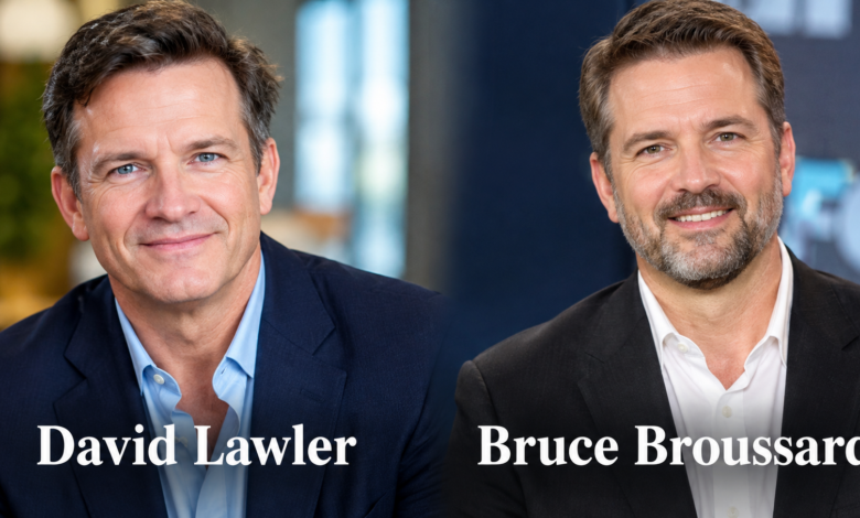 David Lawler and Bruce Broussard