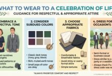 what to wear to a celebration of life