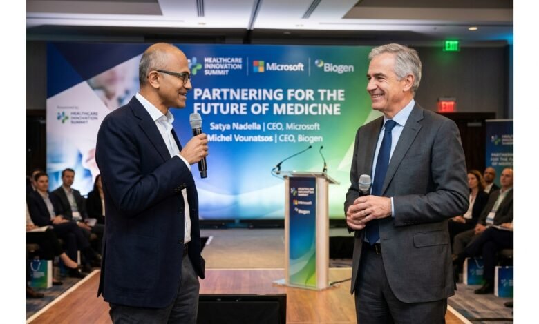 satya nadella and michel vounatsos
